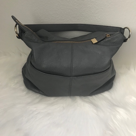 Michael Kors gray leather handbag - Picture 2 of 5